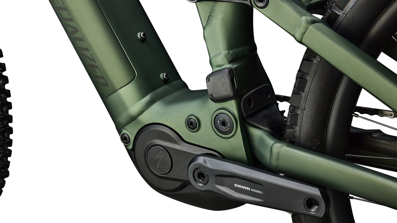 TURBO LEVO - лучшее из возможного! Specialized Turbo Levo 4 Alloy SRAM Eagle 70 T-Type 2026 Satin Cypress Metallic / Dark Moss Green Артикул 95226-7505, 95226-7502, 95226-7501, 95226-7503, 95226-7506, 95226-7504