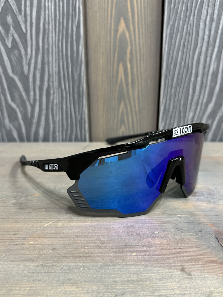 Очки Очки спортивные Scicon AeroShade Kunken оправа Black Gloss линза SCNPP Multimirror Blue Артикул 