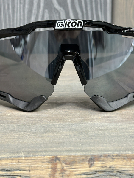 Очки Очки спортивные Scicon AeroShade XL оправа Black Gloss линза SCNPP Multimirror Silver Артикул 