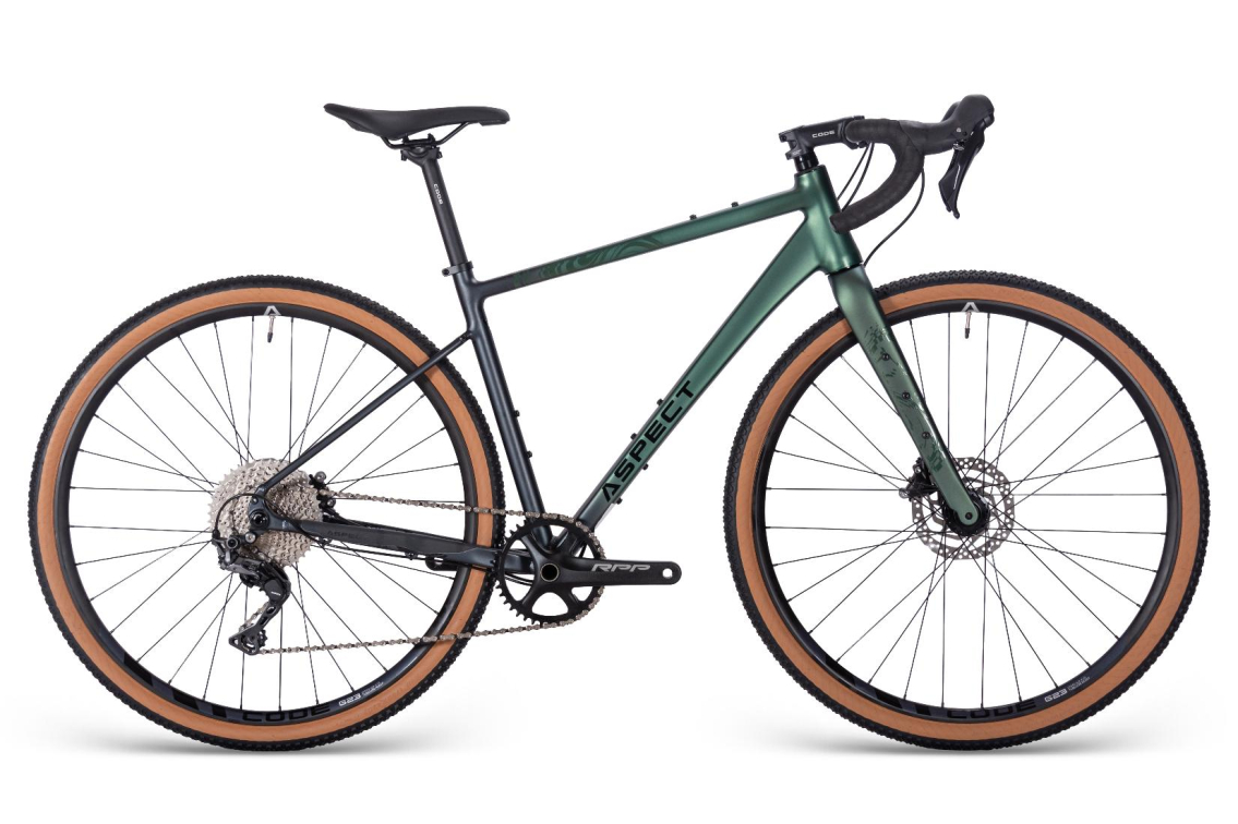 Гравийные велосипеды, ригиды Aspect Allroad Elite 2025 Зеленый Артикул 4640258344691, 4640258344684, 4640258344707