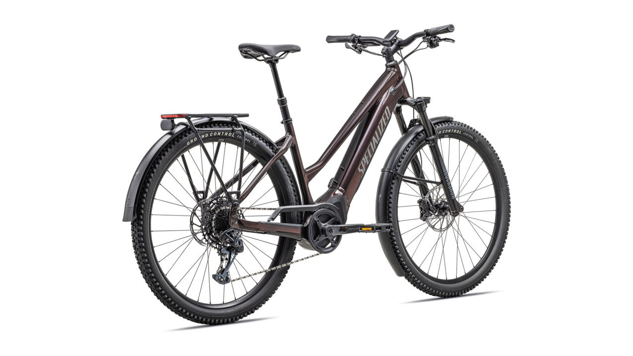 TURBO TERO - Способность колесить где угодно! Specialized Turbo Tero 5.0 EQ Step-Through 2025 Gloss Red Onyx / Satin Smoke Артикул 95125-3704, 95125-3703, 95125-3702, 95125-3705