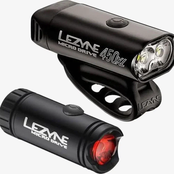 Фонарь комплект Lezyne Micro Drive 450 Xl Pair
