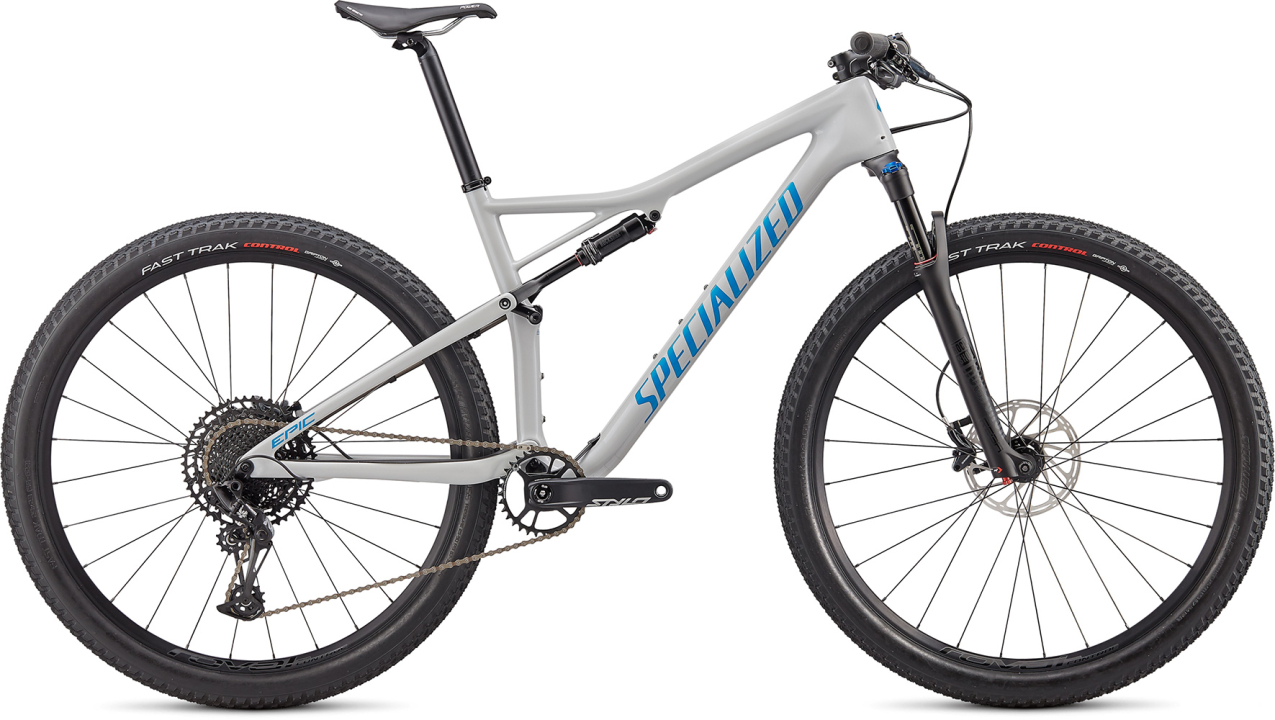Купить Specialized Epic Comp Carbon 29 2020 серый-синий Артикул 90320-5304, 90320-5303, 90320-5305, 90320-5302