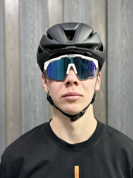 Очки Очки спортивные Scicon AeroShade Kunken оправа White Gloss линза SCNPP Multimirror Blue Артикул 