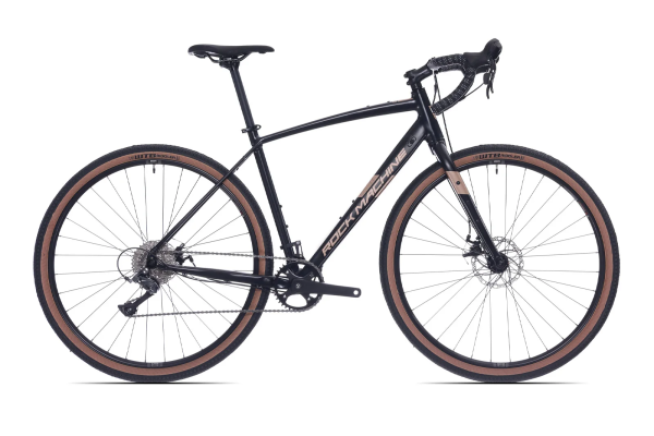 Rock Machine Gravelride 200 2025 Gloss Black/Sand