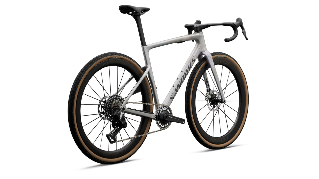 S-WORKS велосипеды гравийные Specialized S-Works Crux 5 - Sram RED XPLR 2027 Silver Dust Frost Артикул 91427-0158, 91427-0149, 91427-0154, 91427-0152, 91427-0161, 91427-0156
