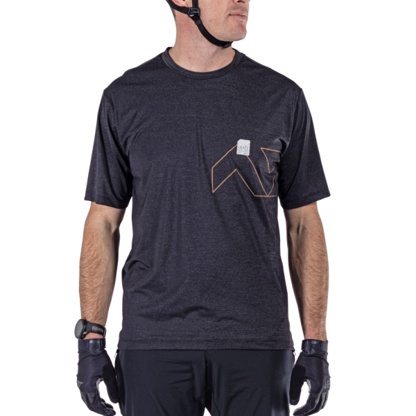 Джерси Leatt MTB Trail 1.0 X-Flow Black