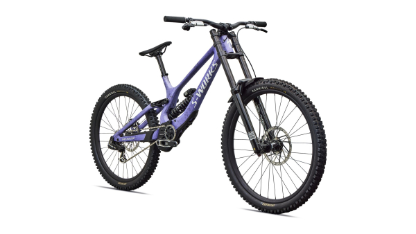 Specialized S-Works Demo Race 2027 Satin / Powder Indigo Tint / Black Tint Carbon / White