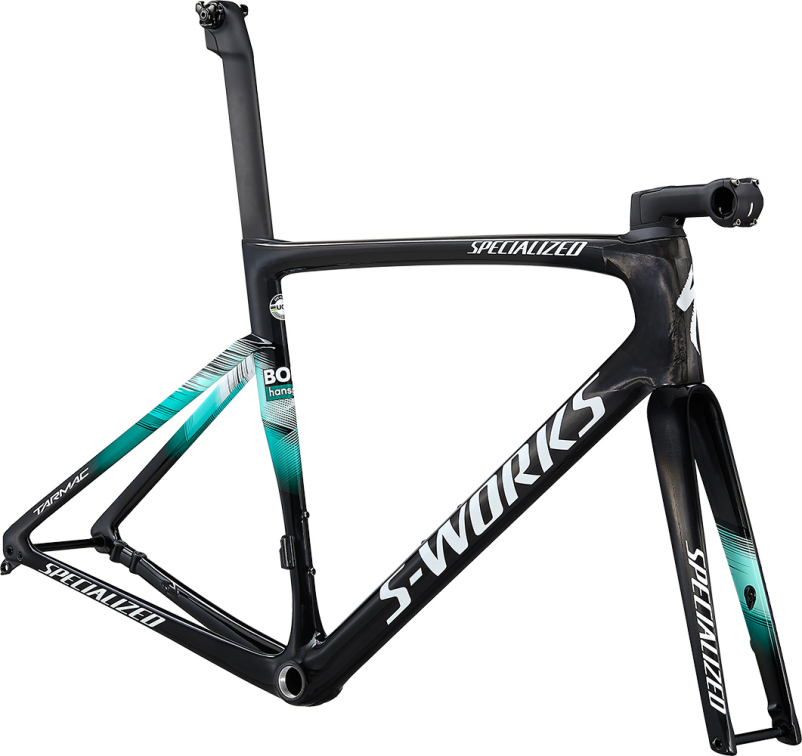 Рамы шоссе, гревел рама Specialized S-Works Tarmac SL7 Frameset 2021 Bora-hansgrohe Артикул 77920-0152, 77920-0144, 77920-0161, 77920-0158, 77920-0154, 77920-0149, 77920-0156