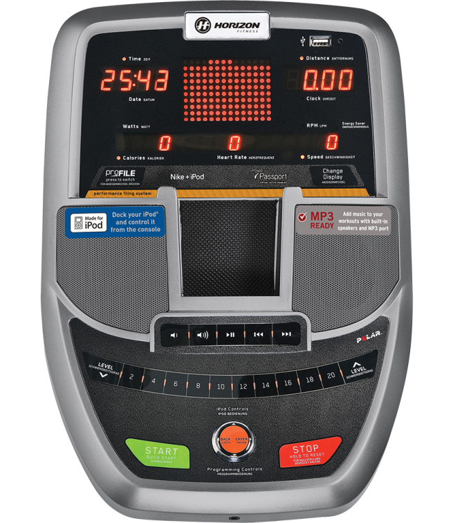 Эллиптические тренажеры Horizon ELITE E4000 (2013) Артикул 