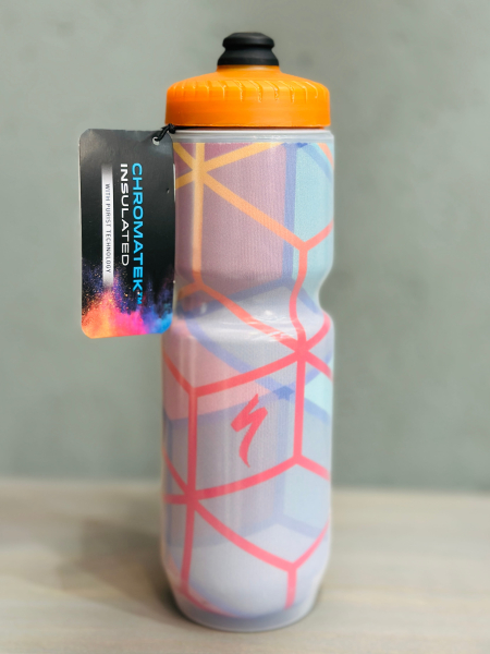 Фляга Specialized Purist Insulated Chromatek MoFlo 23oz 680мл See Through Cubes