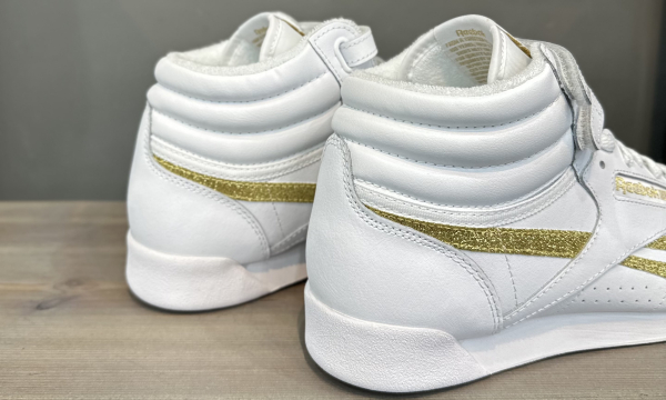 Кроссовки Кроссовки Reebok F/S Hi ftwr white/ftwr white/gold met Артикул GX223110.5, GX223110