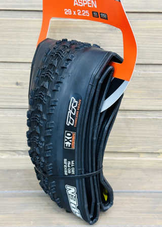 Покрышки Покрышка 29 Maxxis Aspen 29x2.25 TPI120 EXO/TR складной корд Артикул 