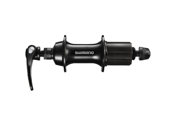 Втулка задняя Shimano RS300 (черный 36 отв, 8/9/10 ск, QR 163мм, OLD 130мм)