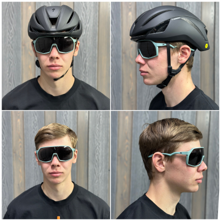 Очки Очки Rudy Project THUNDER Green Sage Matte - Smoke Black Артикул 