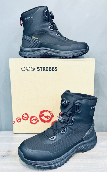 Ботинки зимние Strobbs C9407-3 черный