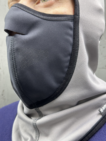 Шапки, кеппи, бейсболки Балаклава Kama DW29-109 SoftShell Grey Артикул 8591006103113, 8591006103106
