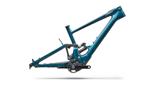 Specialized S-Works Turbo Kenevo SL 2 Frameset 2026 Teal Tint Over Smoke Strata / Dune White