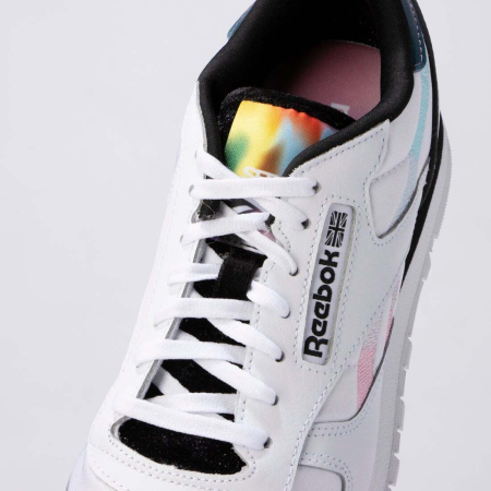 Кроссовки Кроссовки Reebok Classic Leather ftwr white/prelude purple/core black Артикул GY98049.5, GY98045, GY98047.5, GY98048