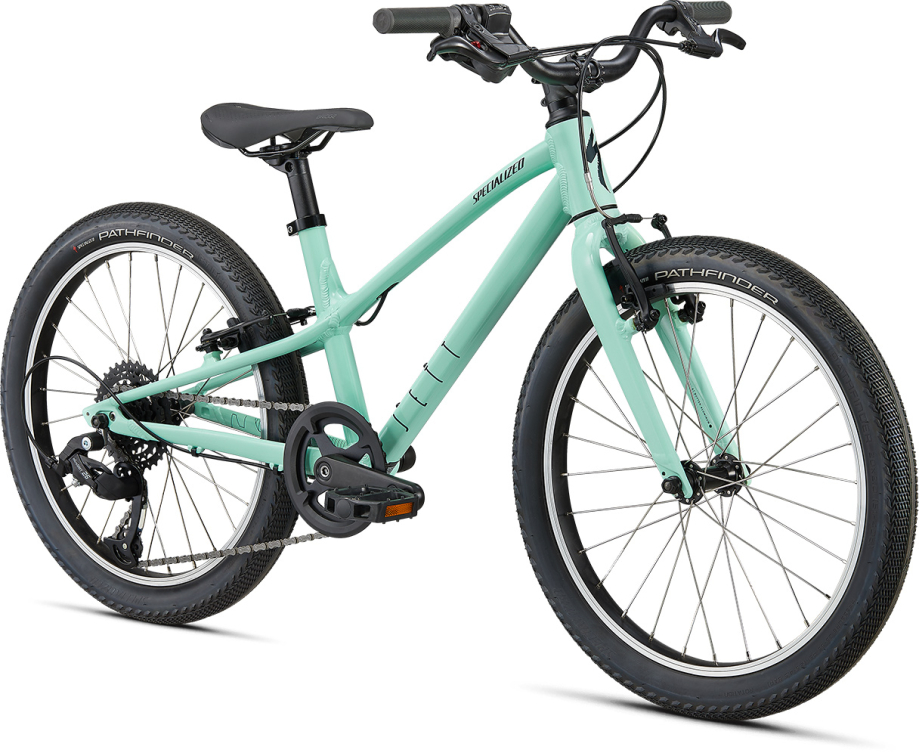 Для мальчиков с 6-ти до 7-ми лет Specialized Jett 20 gloss oasis / forest green 2022 Артикул 92722-6320