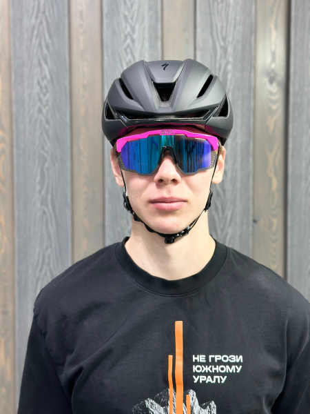 Очки Очки спортивные Scicon AeroShade Kunken оправа Pink Fluo линза SCNPP Multimirror Blue + Pink Артикул 