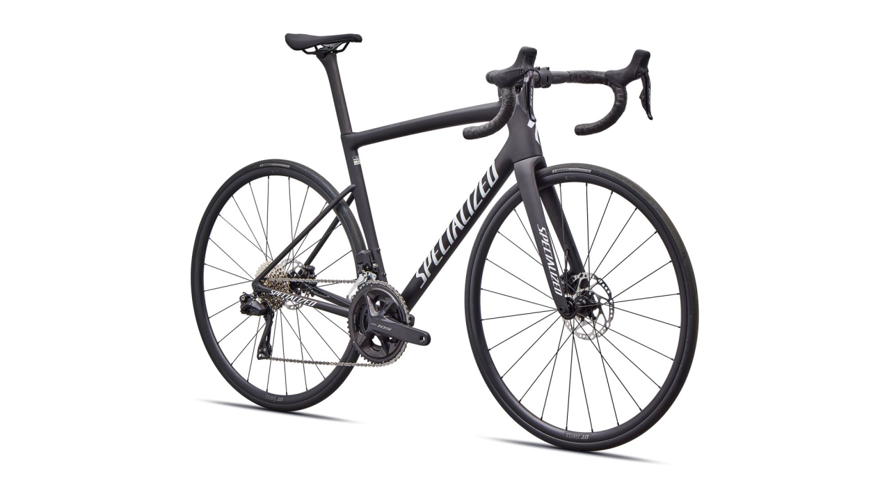 Шоссейные велосипеды Specialized Tarmac SL8 Comp - Shimano 105 Di2 2026 Satin Carbon / White Артикул 94926-5049, 94926-5054, 94926-5056, 94926-5044, 94926-5061, 94926-5052, 94926-5058