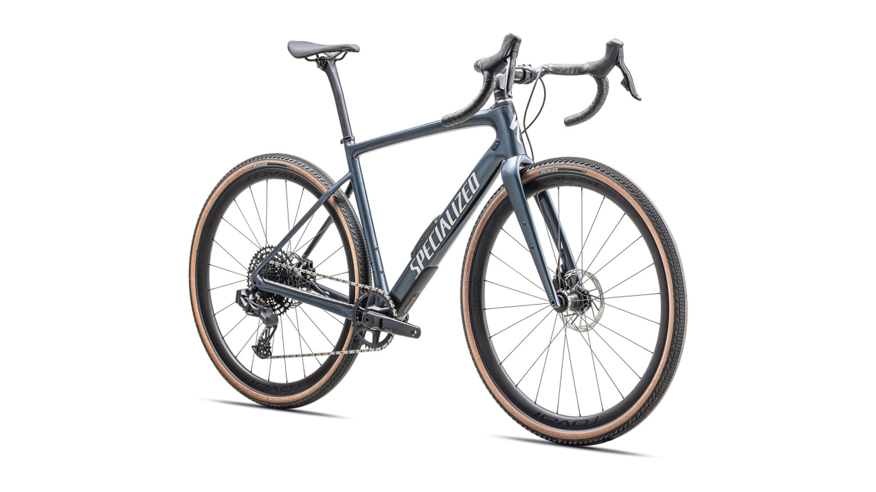 Гравийные велосипеды, комфорт плюс Specialized Diverge Expert Carbon 2025 Cast Blue Metallic / Silver Dust Артикул 95425-3049, 95425-3052, 95425-3061, 95425-3064, 95425-3058, 95425-3056, 95425-3054
