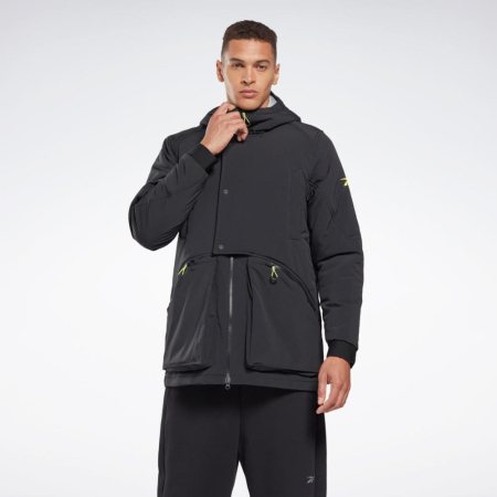Куртки Куртка Reebok OW TW+GR PADDED PARKA black Артикул HG8924L, HG89242XL, HG8924M, HG8924XL, HG8924XS, HG8924S