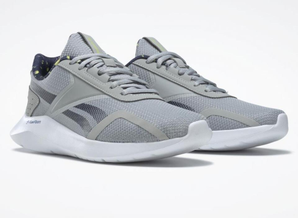 Кроссовки Кроссовки Reebok Energylux 2.0 pure grey 3/vector navy/acid yellow Артикул GW96966.5