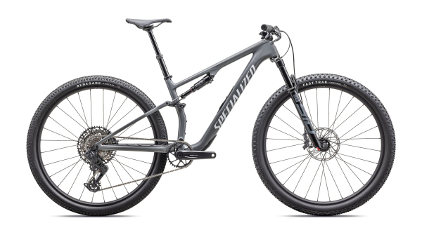 Specialized Epic 8 Comp 2025 Gloss Ashen Gray / White