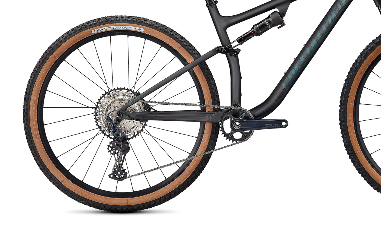 Купить Specialized Epic Evo Comp 2021 Satin Carbon / Oak Green Metallic Артикул 94820-5004, 94820-5003, 94820-5005, 94820-5002