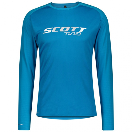 Джерси, толстовки, худи Джерси Scott Trail Tuned LS atlantic blue Артикул 7615523063222