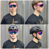 Очки Очки спортивные Scicon AeroShade Kunken оправа Pink Fluo линза SCNPP Multimirror Blue + Pink Артикул 