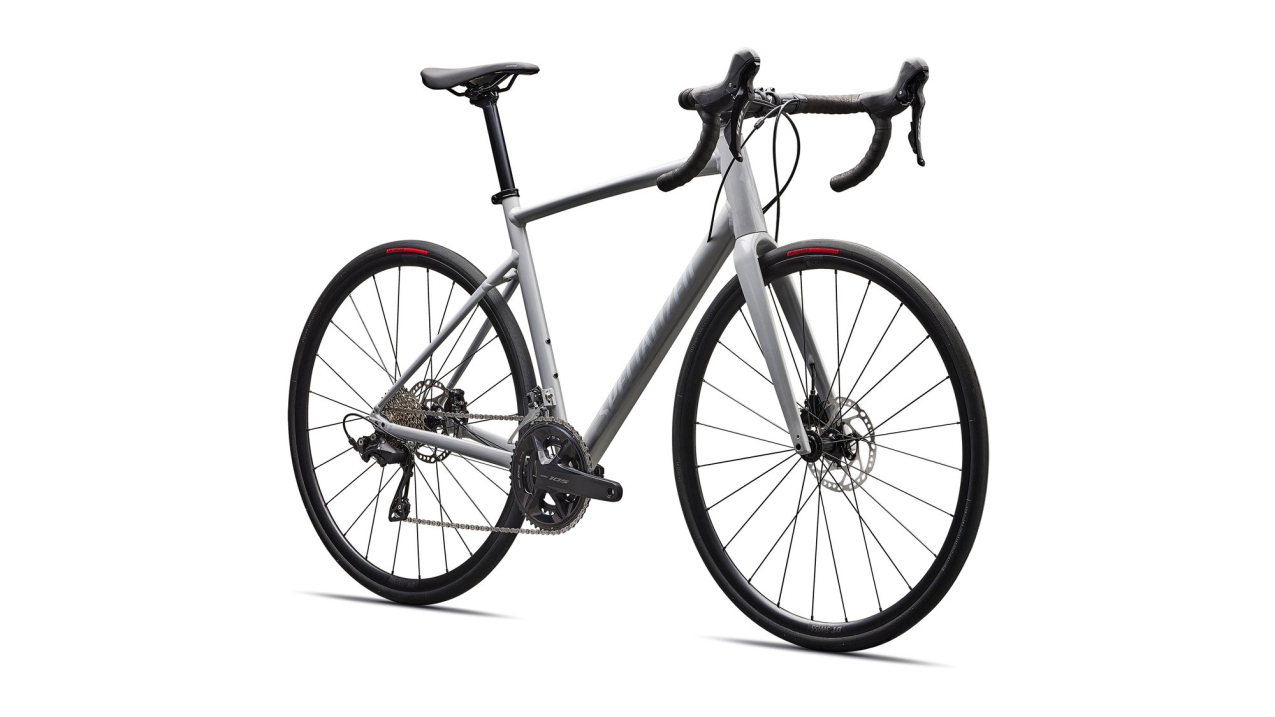 Шоссейные велосипеды Specialized Allez Comp 2026 Dolomite Metallic / Dove Grey Артикул 90026-7154, 90026-7158, 90026-7152, 90026-7149, 90026-7156, 90026-7161, 90026-7144