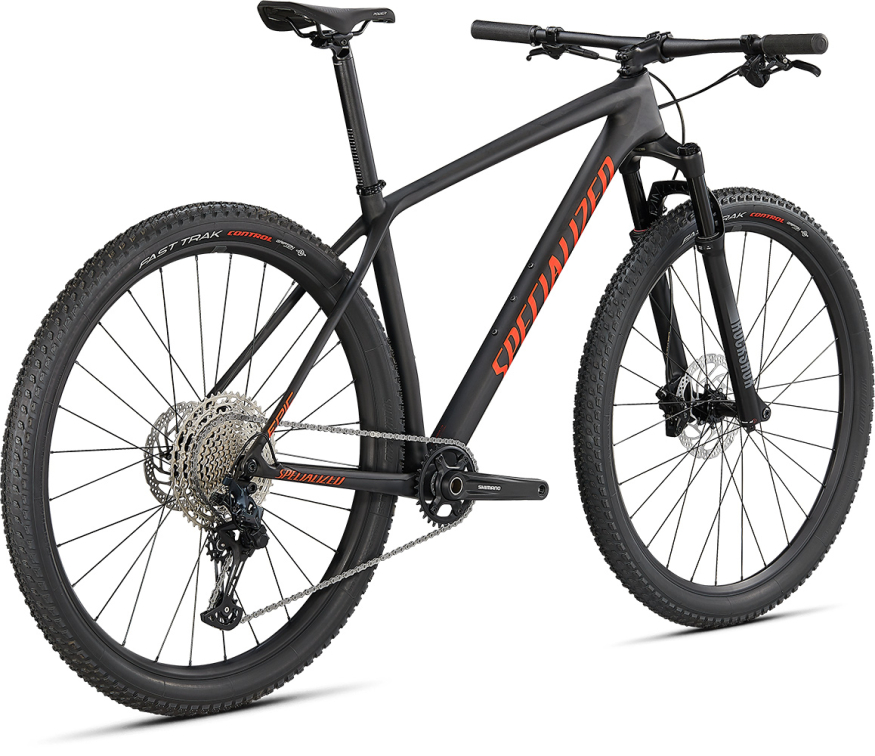 Купить Specialized Epic Hardtail 2021 Satin Carbon/Rocket Red Артикул 91321-7105