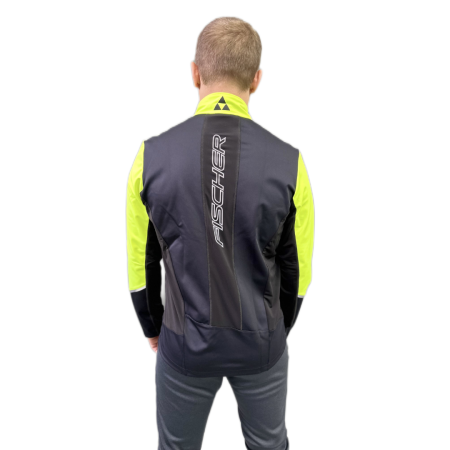 Куртки Куртка Fischer Softshell Light black/yellow Артикул 4680162763461, 4680162763454