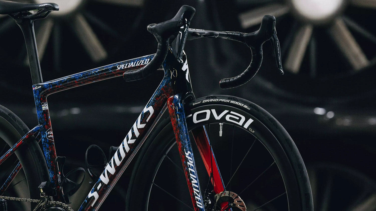 рама Specialized S-Works Tarmac SL8 2025 FDJ-SUEZ 2025 Team Color and Graphics