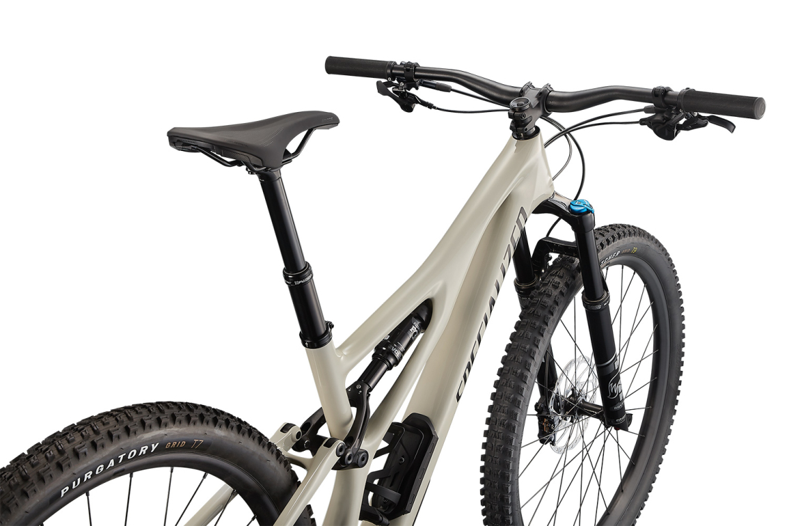 Купить Specialized Stumpjumper Comp Carbon 2021 Gloss White Mountains / Black Артикул 93321-5106, 93321-5103, 93321-5105, 93321-5102, 93321-5104, 93321-5101
