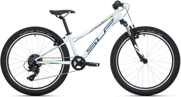 Superior Racer XC 24 2024 Gloss White/Petrol Blue/Neon Yellow