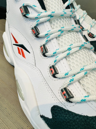 Кроссовки Кроссовки Reebok Question Mid ftwr white/forest green/orange flare Артикул GW885710, GW88579.5, GW885713, GW885710.5, GW88579, GW88578.5, GW88578