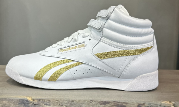 Кроссовки Кроссовки Reebok F/S Hi ftwr white/ftwr white/gold met Артикул GX223110.5, GX223110