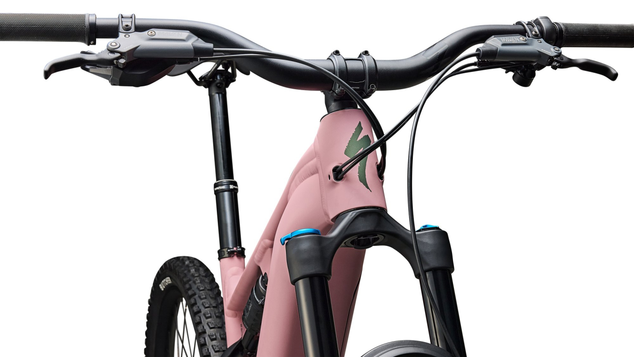 TURBO LEVO - лучшее из возможного! Specialized Turbo Levo 4 Comp Alloy SRAM Eagle 90 T-Type 2026 Satin Dusky Pink / Cypress Metallic Артикул 95226-5403, 95226-5401, 95226-5404, 95226-5402, 95226-5406, 95226-5405