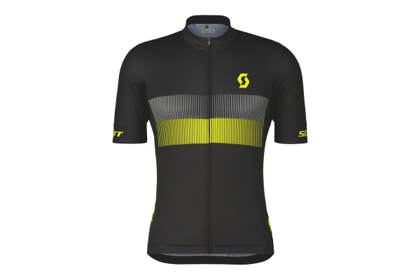 Джерси Scott RC Team 10 SS black/sulphur yellow