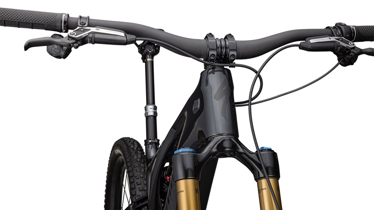 TURBO LEVO - лучшее из возможного! Specialized S-Works Levo Carbon 2023 Gloss Black Liquid Metal / Satin Black Chrome Foil Артикул 95223-0805, 95223-0806, 95223-0804, 95223-0803, 95223-0802