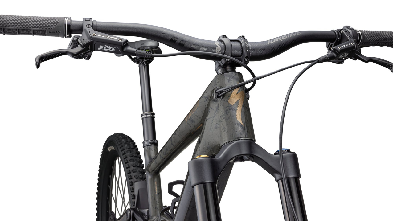 TURBO KENEVO - Больше трейлов! Specialized Turbo Kenevo SL 2 Ohlins Coil 2025 Charcoal Tint / Cool Grey Strata / Burnt Gold Metalli Артикул 98025-0002, 98025-0005, 98025-0004, 98025-0003