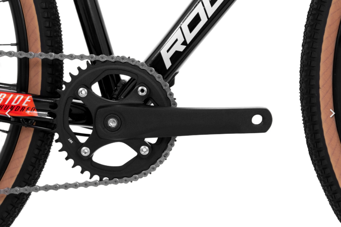 Гравийные велосипеды, ригиды Rock Machine Gravelride 200 2022 Gloss Black/Silver/Orange Артикул 803.2022.28012S