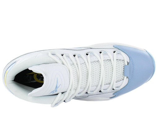 Кроссовки Кроссовки Reebok Question Mid ftwr white/fluid blue/toxic yellow Артикул GW885411, GW88547, GW885410, GW88548, GW88549