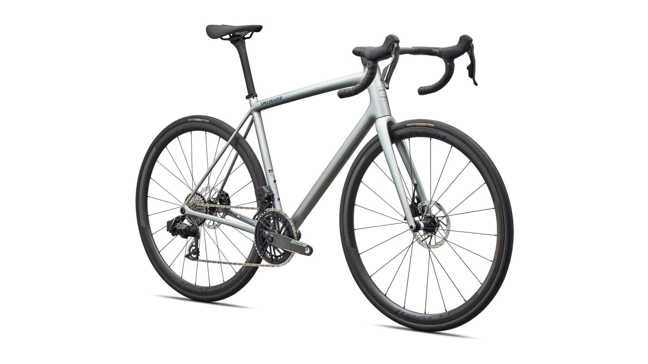 Шоссейные велосипеды Specialized Aethos 2 Pro SRAM Force AXS 2026 Gloss Shadow Silver Артикул 97226-1261, 97226-1249, 97226-1254, 97226-1256, 97226-1258, 97226-1252