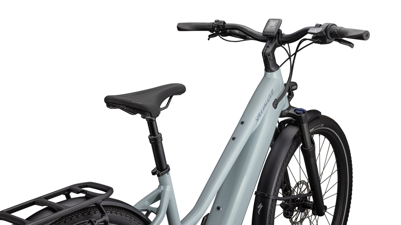 TURBO VADO - свой в городе! Specialized Turbo Vado 4.0 IGH Step-Through 2025 Satin Seafoam / 25% Lapis Pearl / Glacial Metallic Артикул 95025-7305, 95025-7302, 95025-7304, 95025-7303