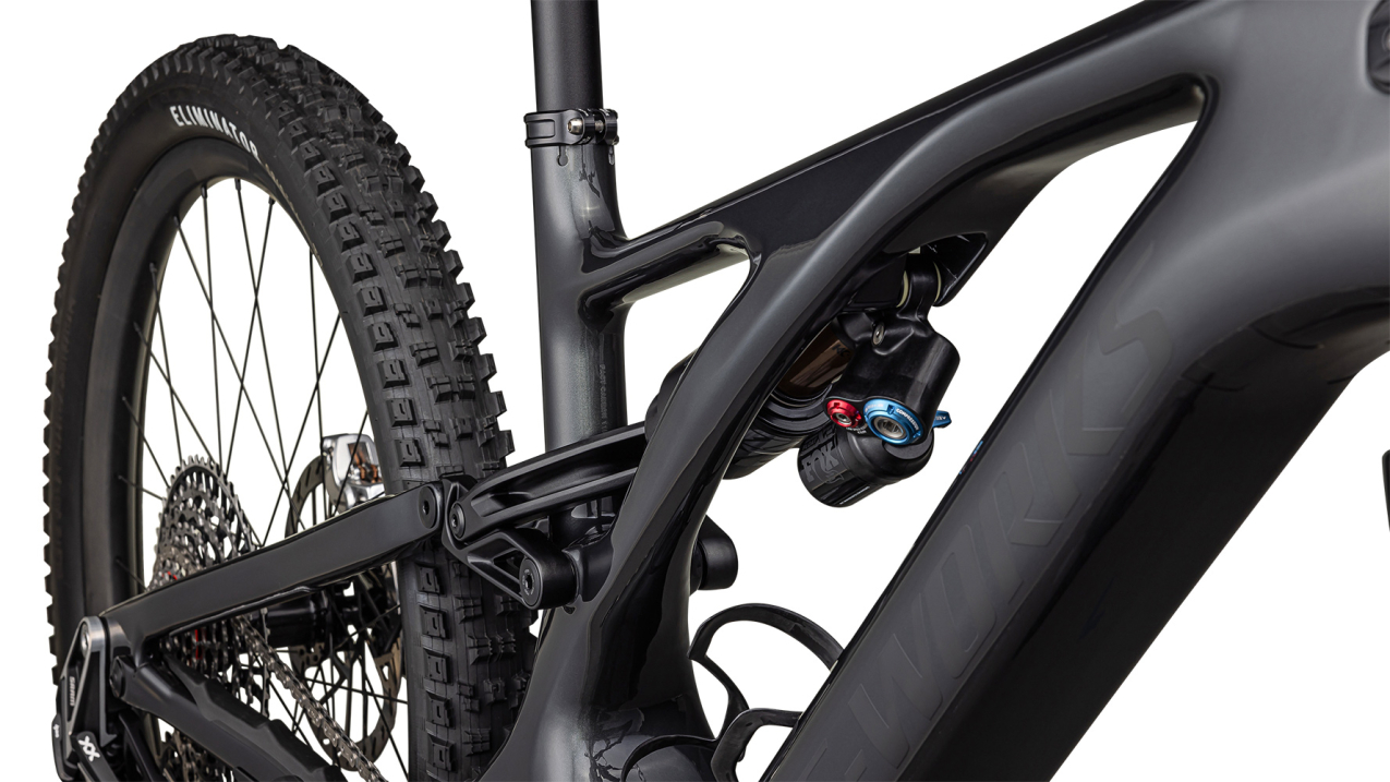 TURBO LEVO - лучшее из возможного! Specialized S-Works Levo Carbon 2023 Gloss Black Liquid Metal / Satin Black Chrome Foil Артикул 95223-0805, 95223-0806, 95223-0804, 95223-0803, 95223-0802